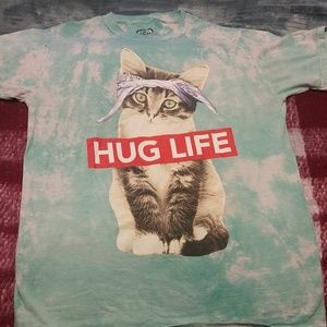 Super cute Hug Life t shirt!size S